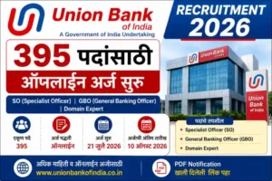 Union Bank Recruitment 2026-27 – GBO & SO Exam Pattern, Syllabus and Selection Process
